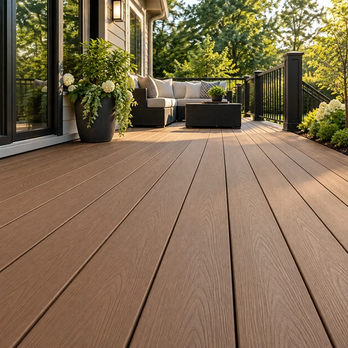 trex composite deck