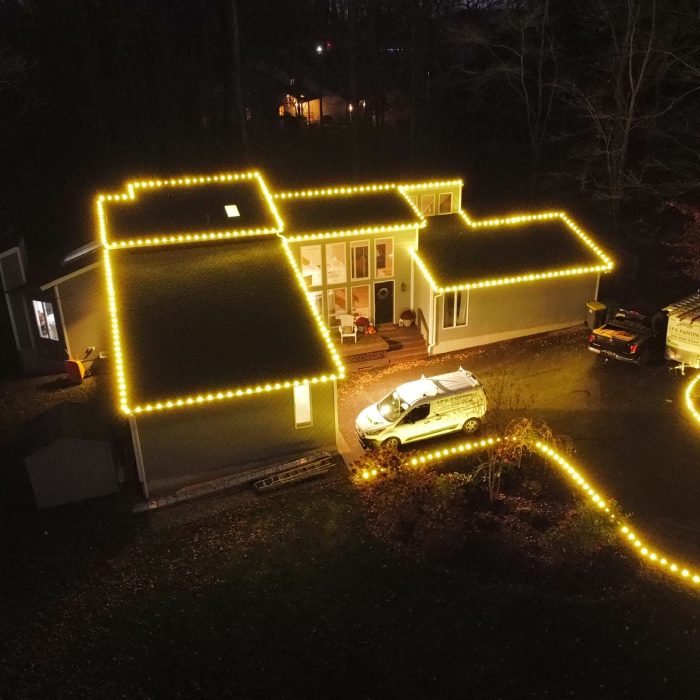 Christmas Light Installation projects in New Castle County