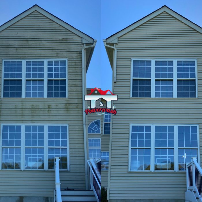 House Washing project in New Castle County